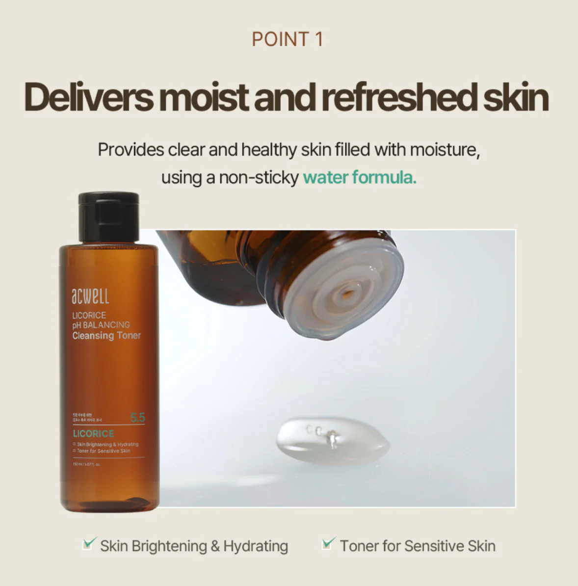 Acwell Licorice pH Balancing Cleansing Toner - Image 4
