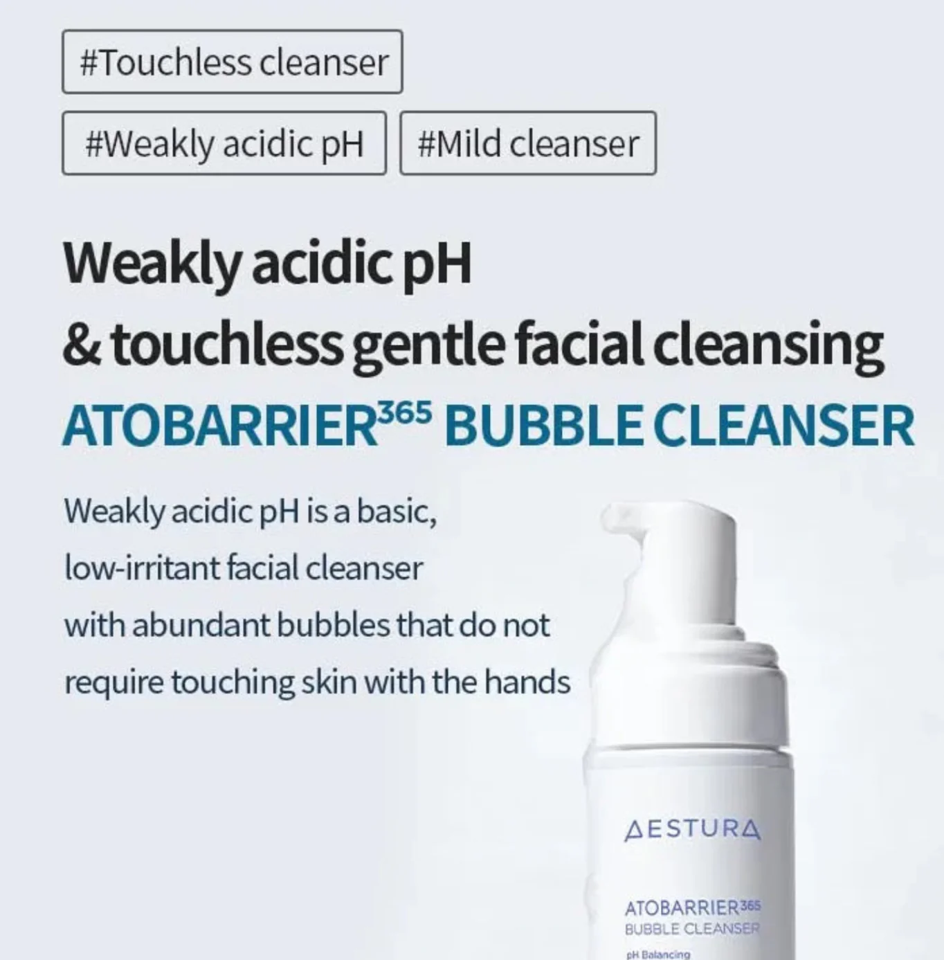 AESTURA Atobarrier 365 Bubble Cleanser 150mL - Image 5