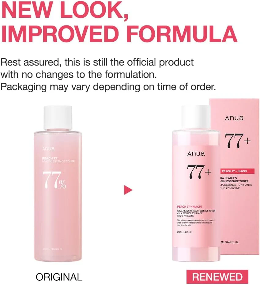 ANUA Peach 77 Niacin Essence Toner 250mL - Image 6