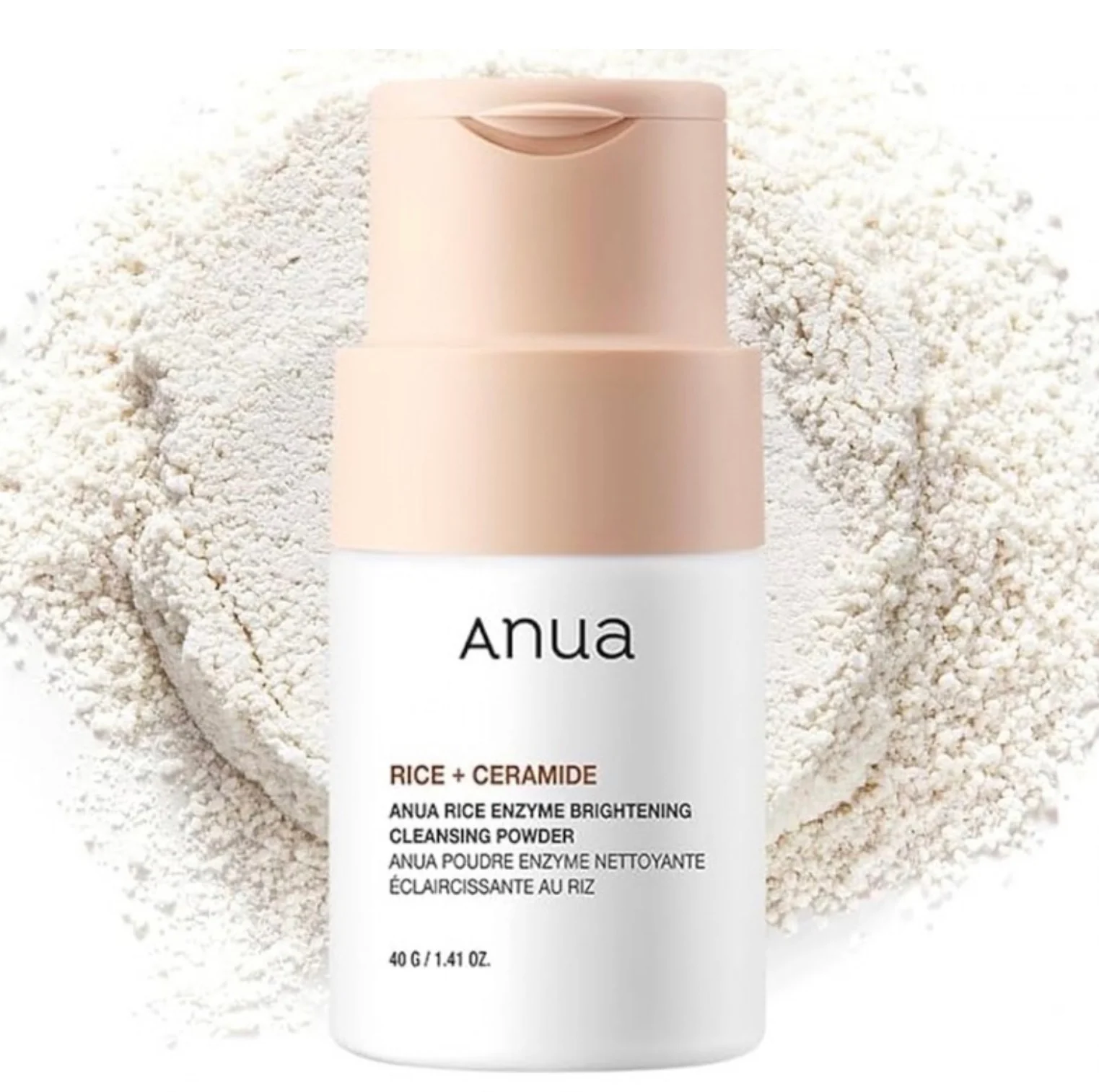 ANUA Rice Enzyme Brightening Cleansing Powder 40g