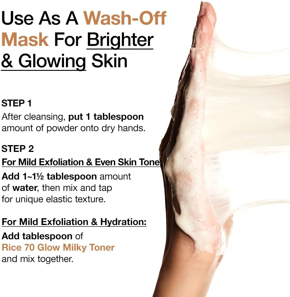 ANUA Rice Enzyme Brightening Cleansing Powder 40g - Image 5