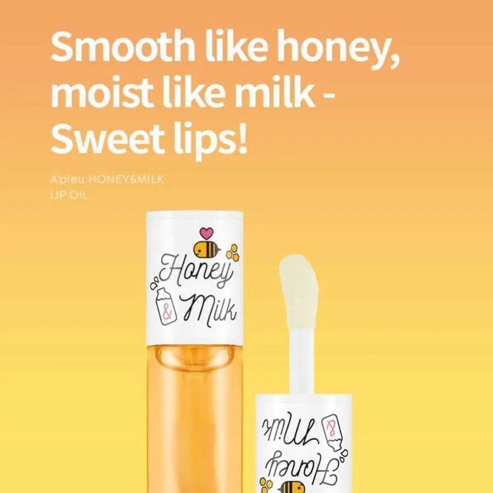 APIEU Honey and Milk Lip Oil 40g - Image 3
