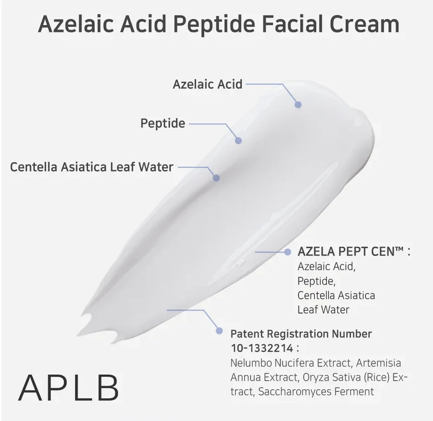 APLB Azelaic Acid Peptide Facial Cream 55mL - Image 4