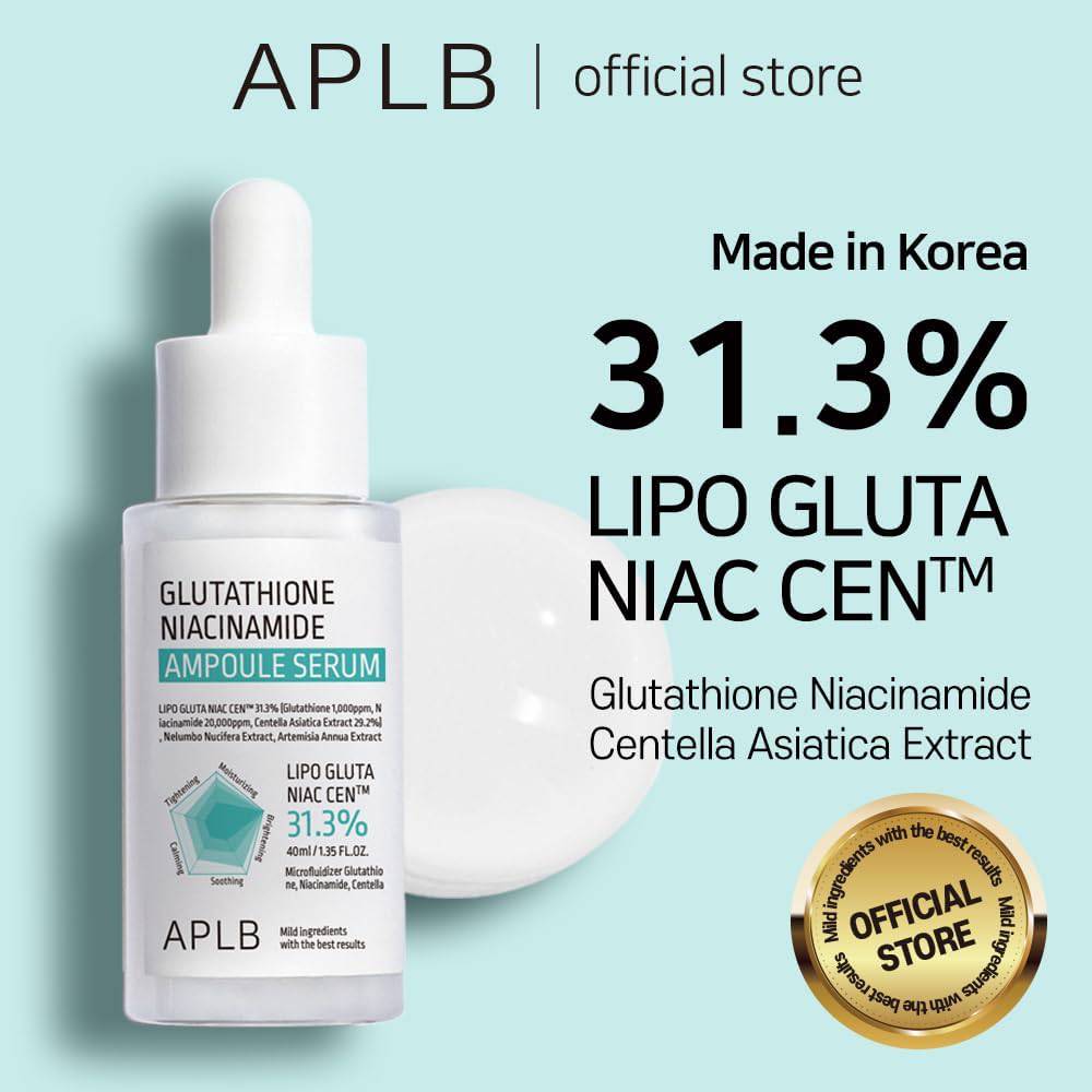 APLB Glutathione Niacinamide Ampoule Serum 40mL - Image 2