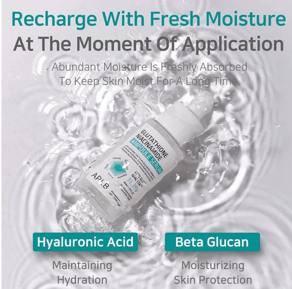 APLB Glutathione Niacinamide Ampoule Serum 40mL - Image 23