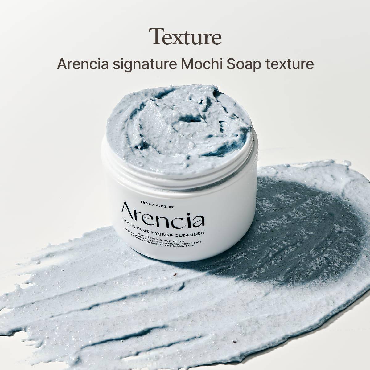 ARENCIA Royal Blue Hyssop Cleanser 120g - Image 6