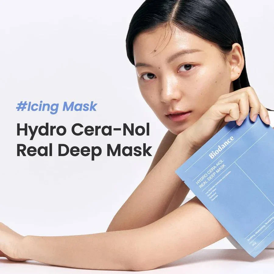 BIODANCE Hydro Cero-Nol Real Deep Mask (Blue) 1ea - Image 4