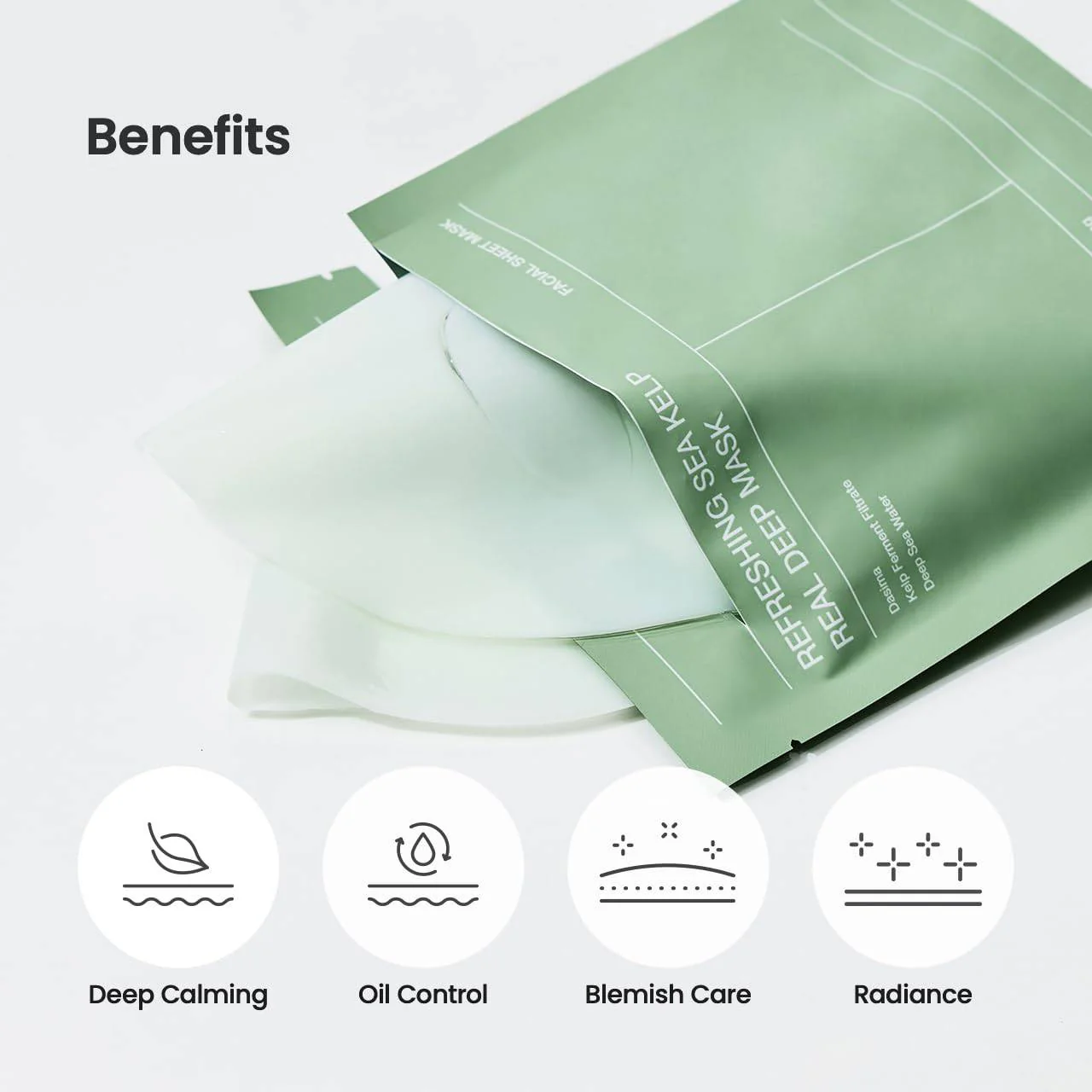 BIODANCE Refreshing Sea Kelp Real Deep Mask 34g (Green) (1ea) - Image 5