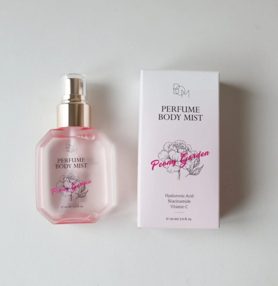 BOM Peony Garden Perfume Body Mist 110ml - Image 14