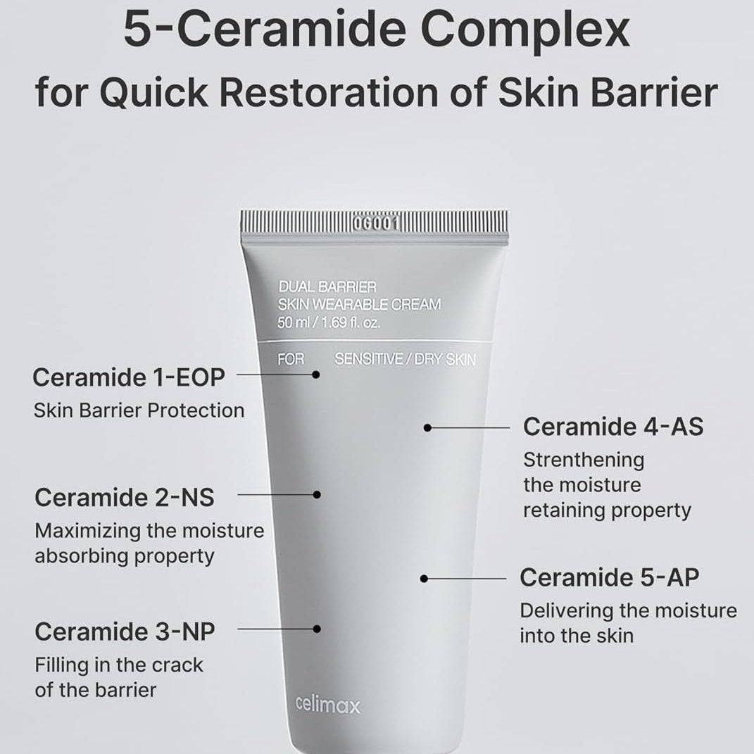 CELIMAX Dual Barrier Skin Wearable Cream 50mL - Image 6