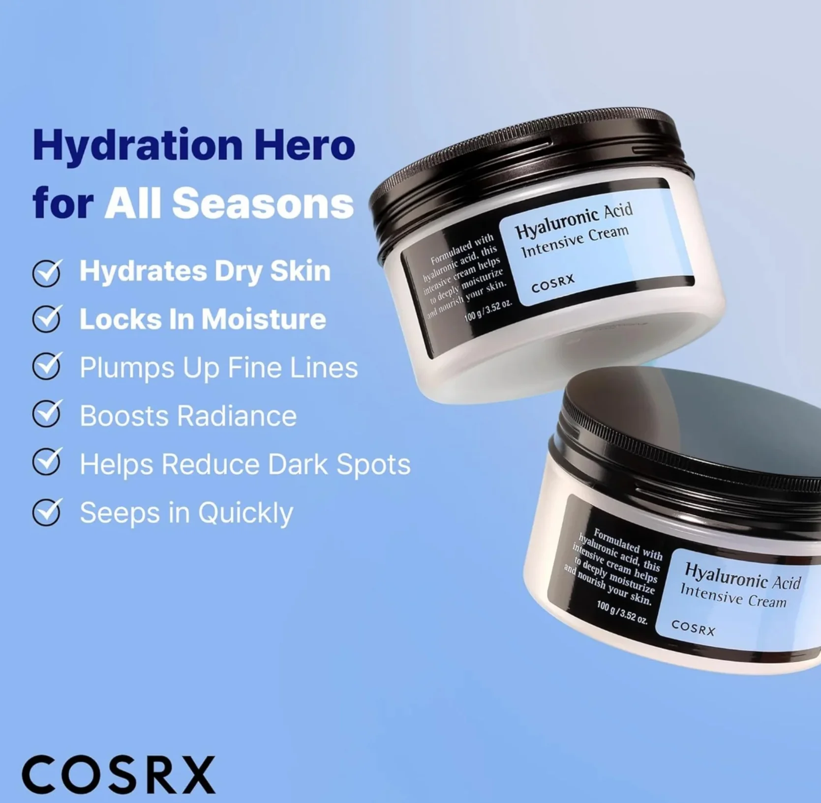 COSRX Hyaluronic Acid Intensive Cream - Image 3