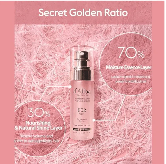 D'ALBA Professional Repairing Hair Perfume Serum 50ml - Image 4