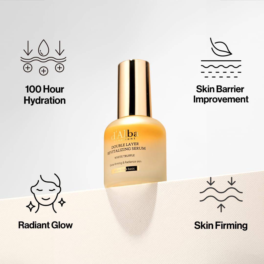 D'ALBA White Truffle Double Layer Revitalizing Serum 50ml - Image 5