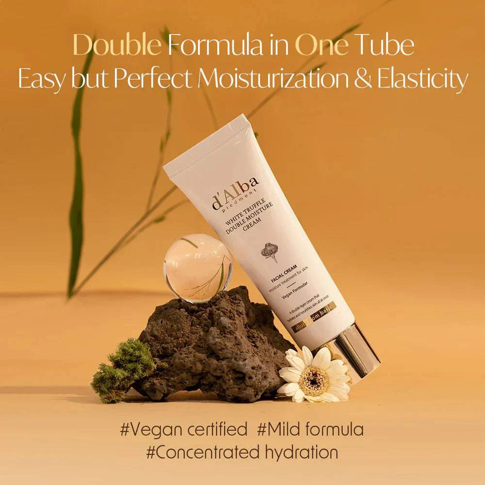 D'ALBA White Truffle Double Moisture Cream 60mL - Image 3