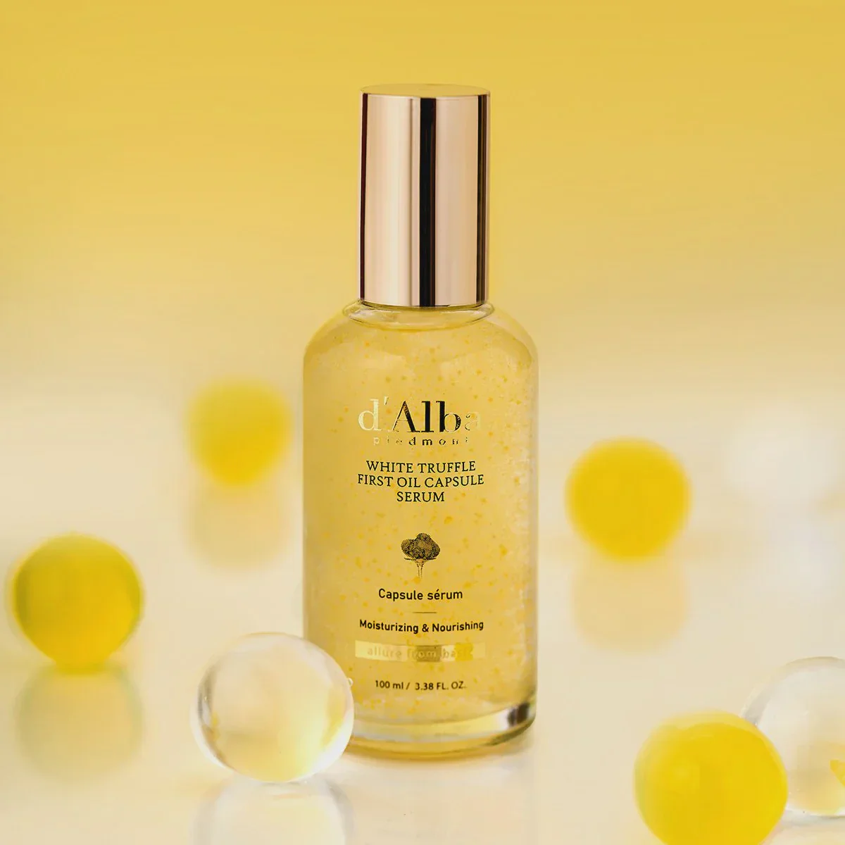 D'ALBA White Truffle First Oil Capsule Serum 100ml - Image 3