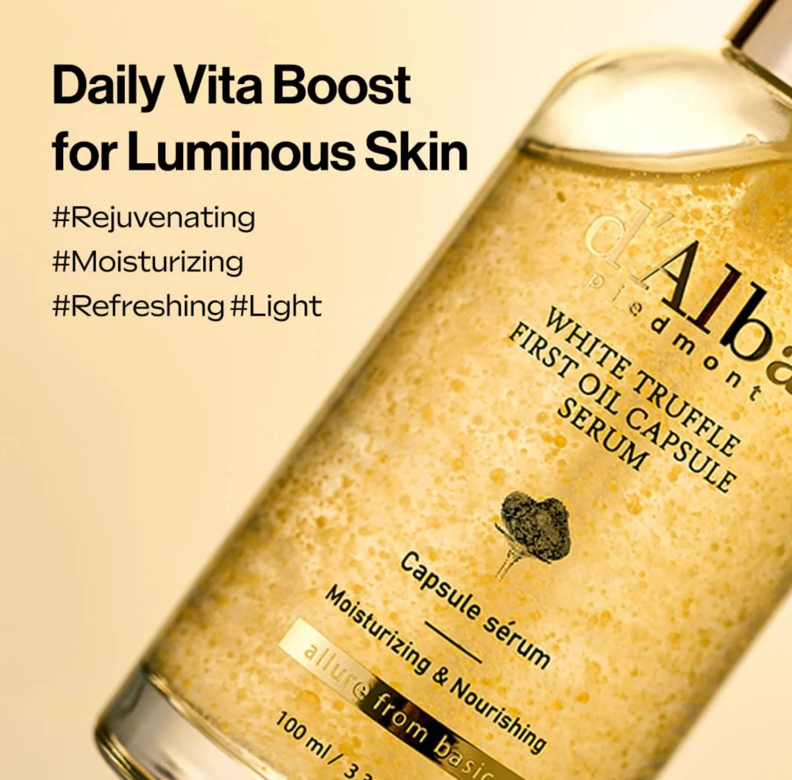 D'ALBA White Truffle First Oil Capsule Serum 100ml - Image 4