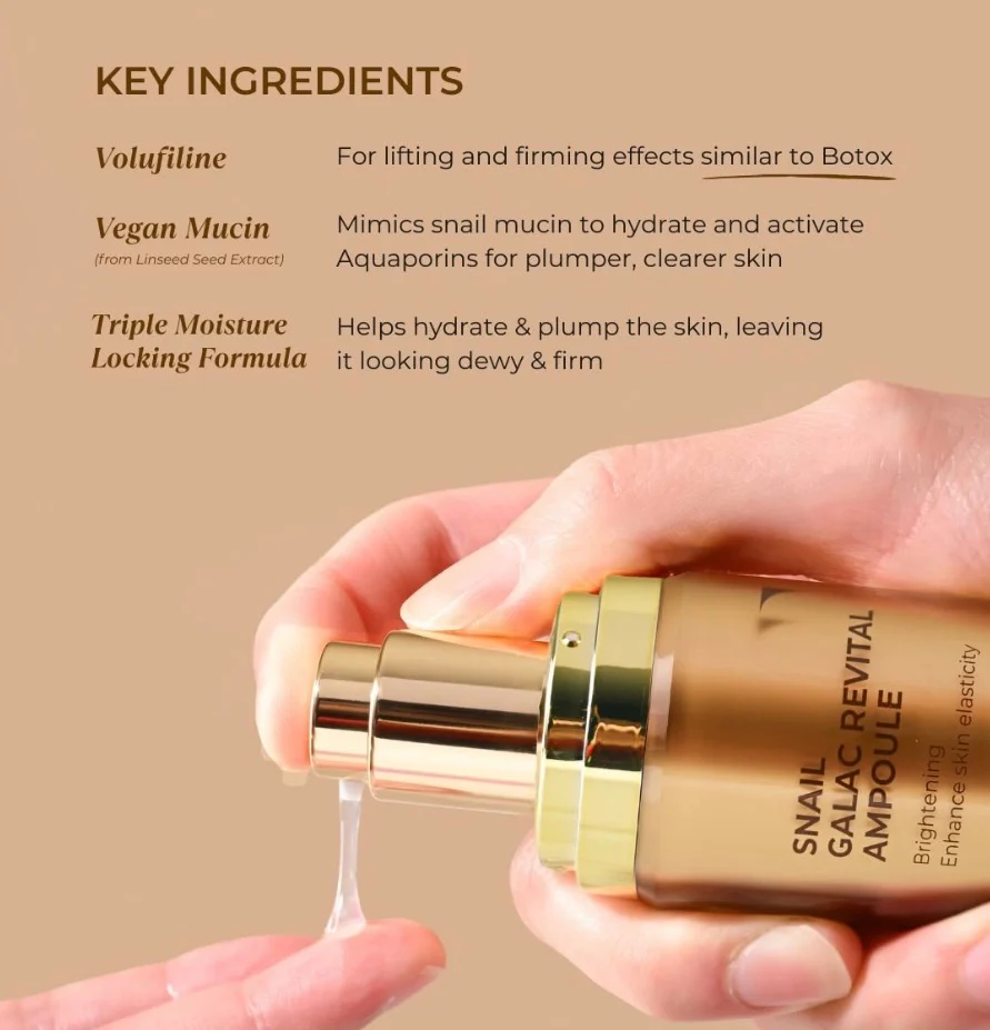 DEOPROCE Snail Galac Revital Ampoule 40ml - Image 5