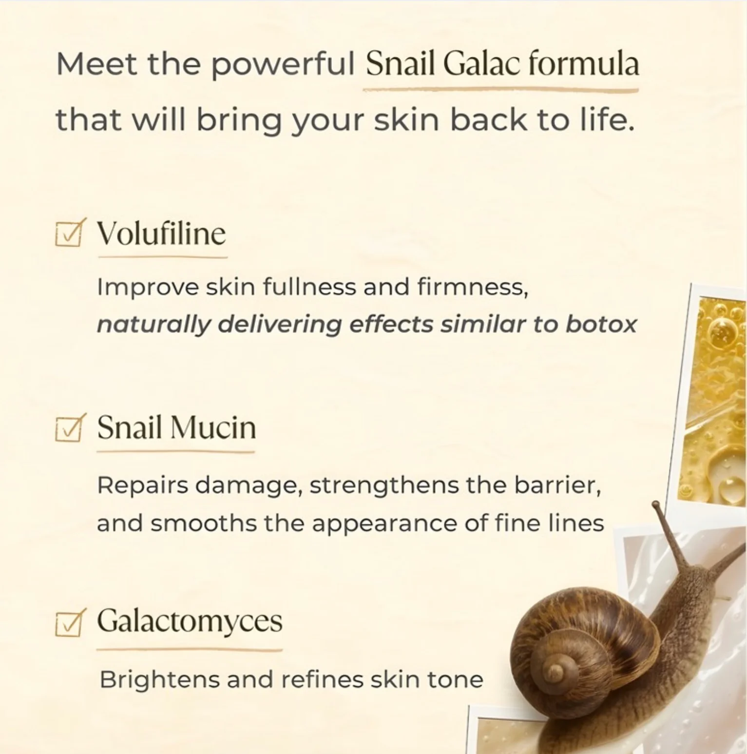 DEOPROCE Snail Galac Revital Ampoule 40ml - Image 8