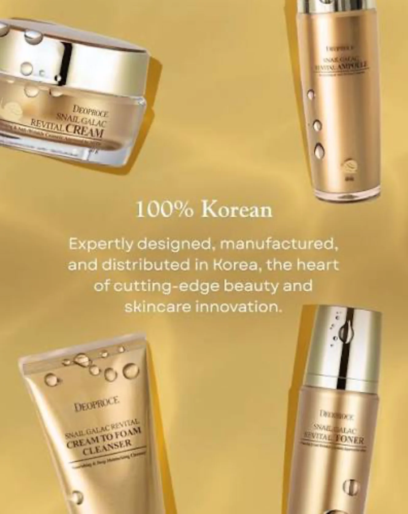 DEOPROCE Snail Galac Revital Ampoule 40ml - Image 9