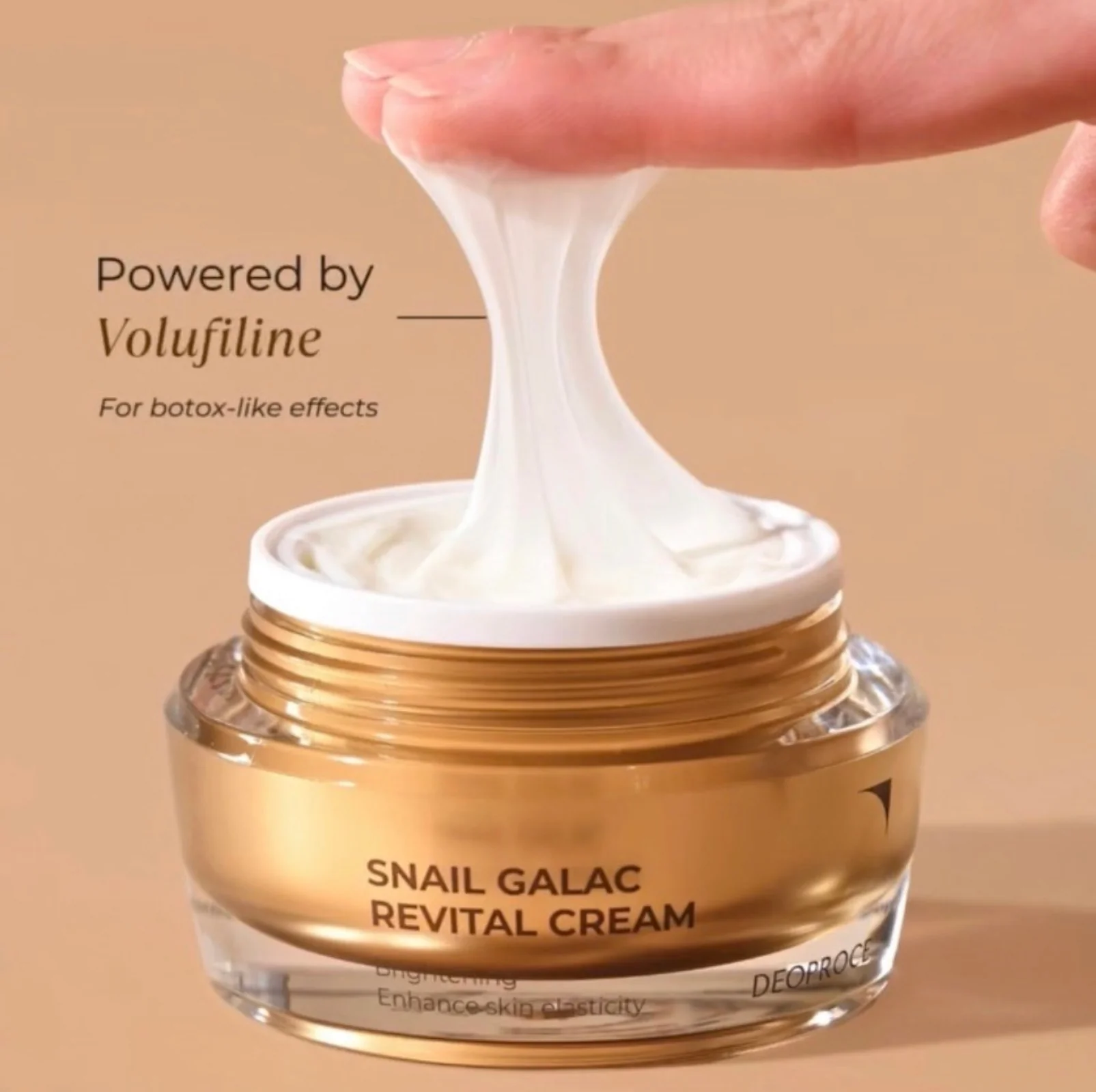 DEOPROCE Snail Galac Revital Cream 50g - Image 6