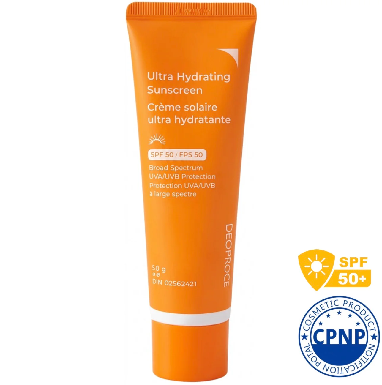 DEOPROCE Ultra Hydrating Sunscreen-No White Cast DIN: 02562421