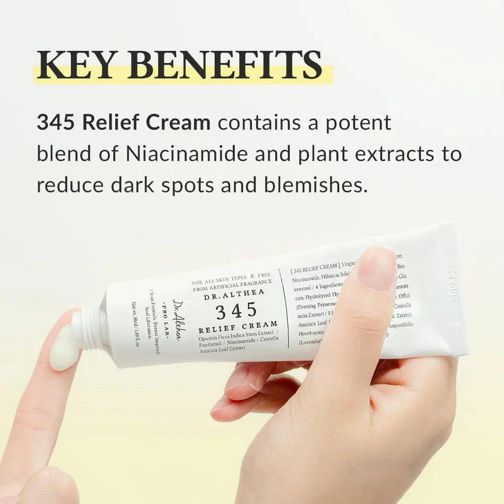 DR ALTHEA 345 Relief Cream 50ml - Image 4
