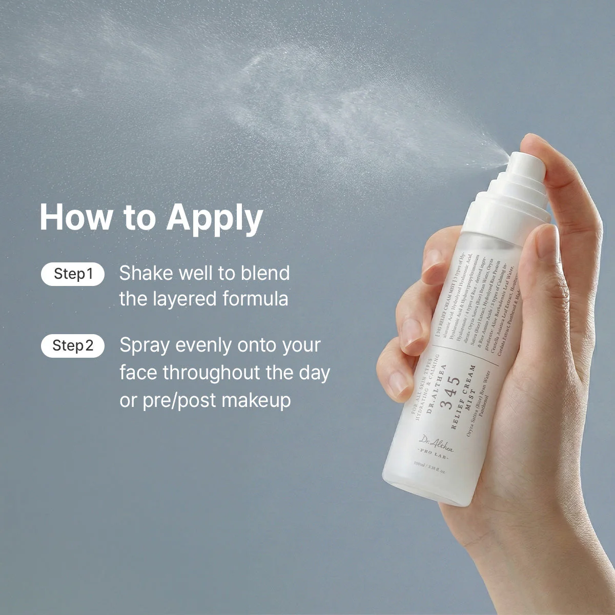 Dr.Althea 345 Relief Cream Mist - Image 6