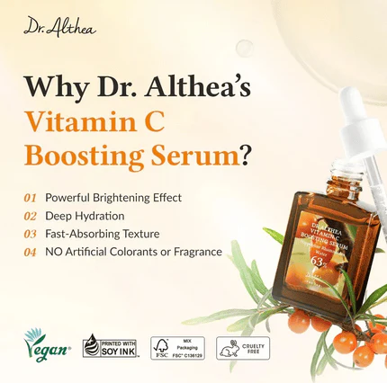 DR ALTHEA Vitamin C Boosting Serum 30ml - Image 8