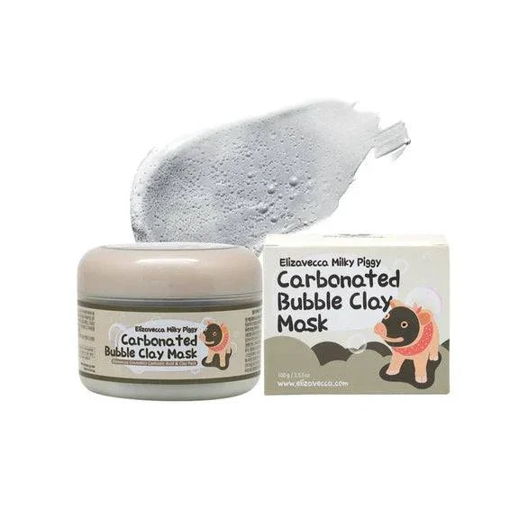 ELIZAVECCA Milky Piggy Carbonated Bubble Clay Mask 100g - Image 3