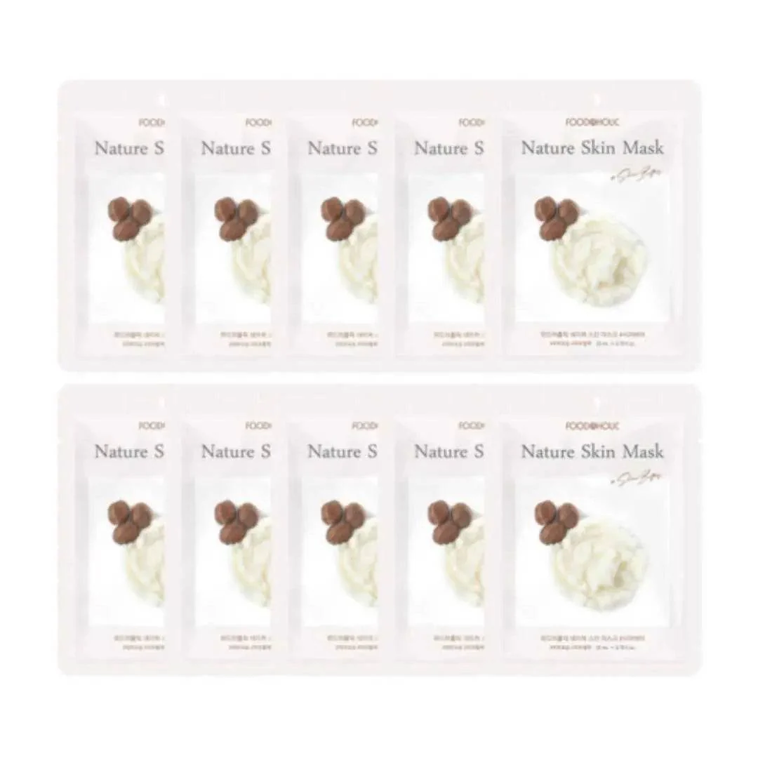 Foodaholic Nature Skin Mask Shea Butter (10 pcs)