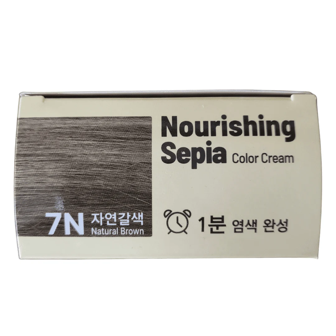 Foodaholic Nourishing Sepia 1 Min Hair Color 7N Natural Brown - Image 3