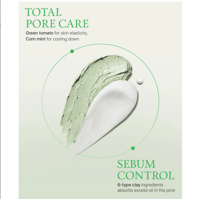 FULLY Green Tomato Clay Mask Cleanser 120mL - Image 9