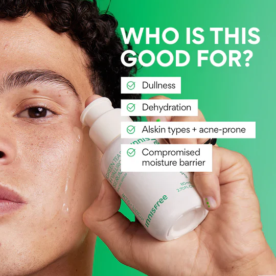 INNISFREE Green Tea Seed Hyaluronic Acid Serum 80mL - Image 4