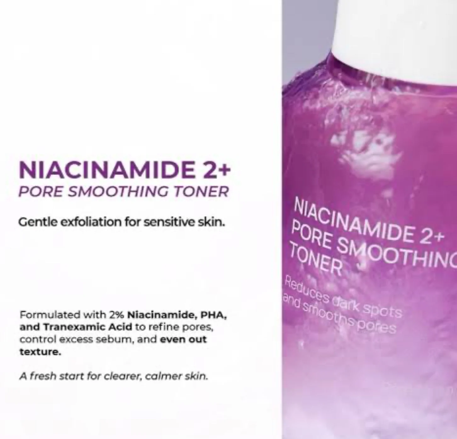 JUMISO Niacinamide 2+ Pore Smoothing Toner 205ml - Image 4