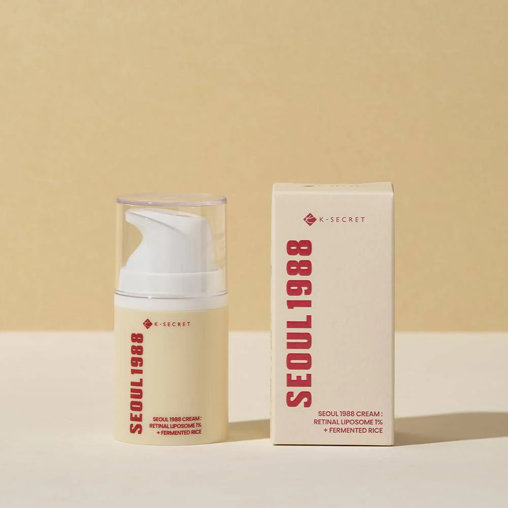 KSECRET SEOUL 1988 CREAM: Retinal Liposome 1% + Fermented Rice 50mL - Image 3