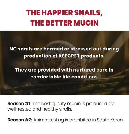 KSECRET Seoul 1988 ESSENCE: Snail Mucin 97% + Rice 100mL - Image 6
