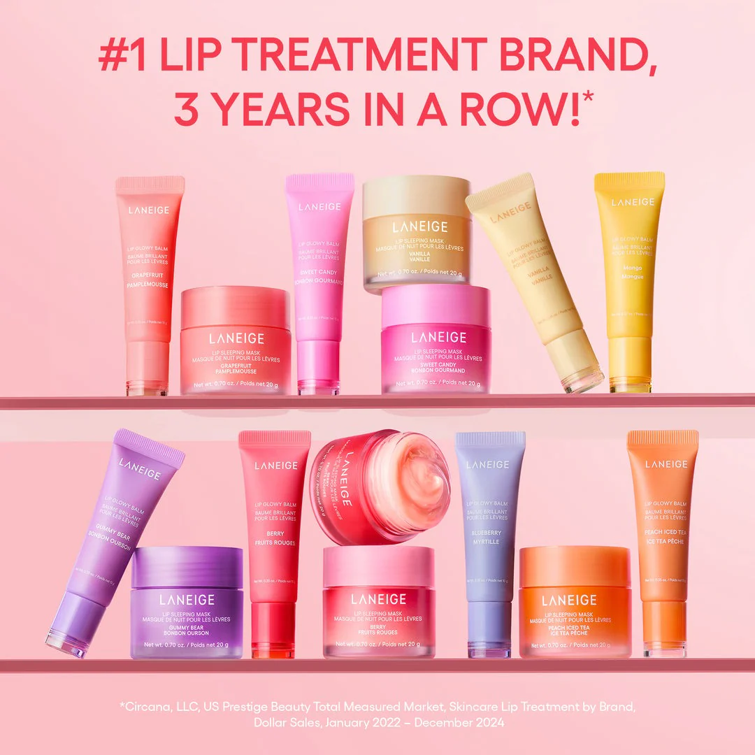 LANEIGE Lip Glowy Balm - 5 Types (1 ea) - Image 23