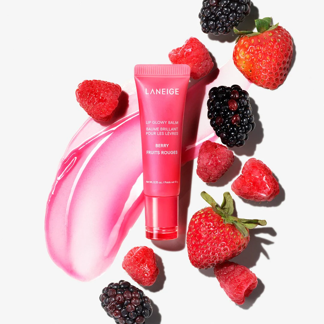 LANEIGE Lip Glowy Balm - 5 Types (1 ea) - Image 4