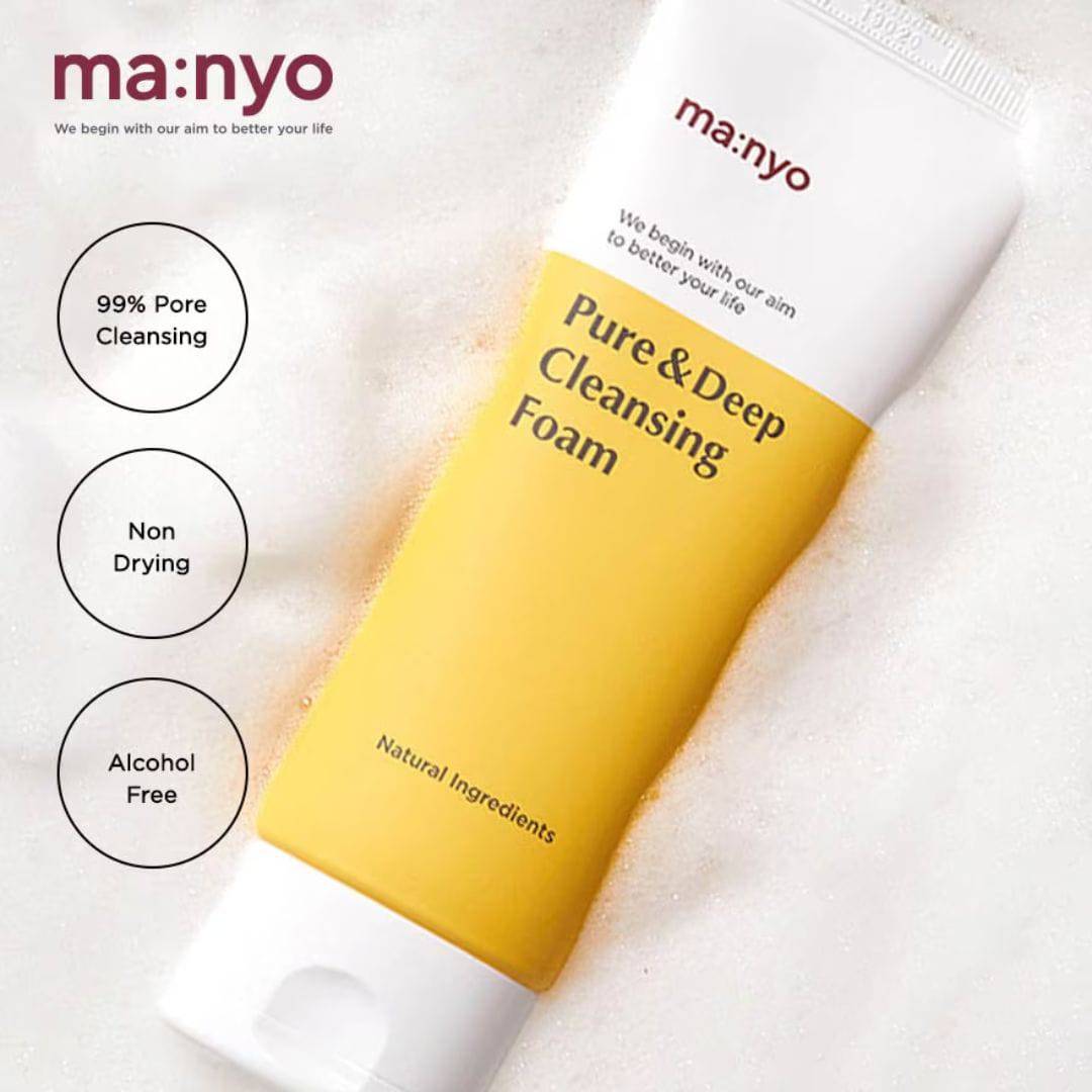 ma:nyo Pure & Deep Cleansing Foam (200ml) - Image 4