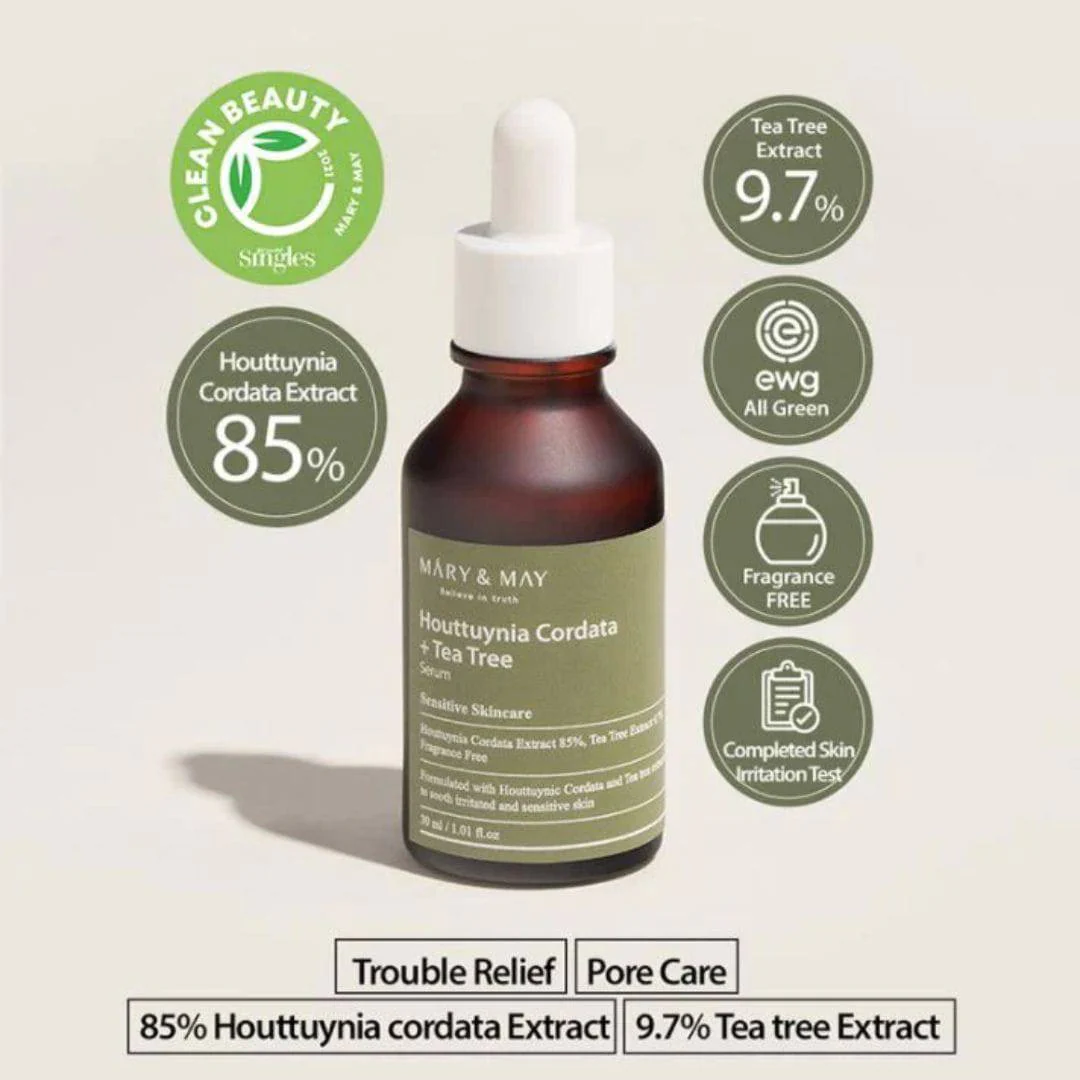 Mary&May Houttuynia Cordata +Tea Tree Serum - Image 4