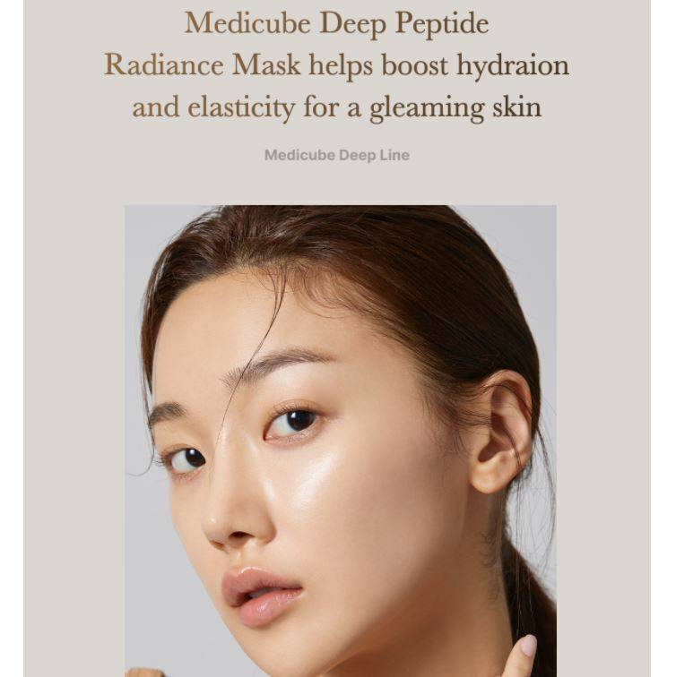 MEDICUBE Deep Peptide Radiance Mask 27mL - Image 3