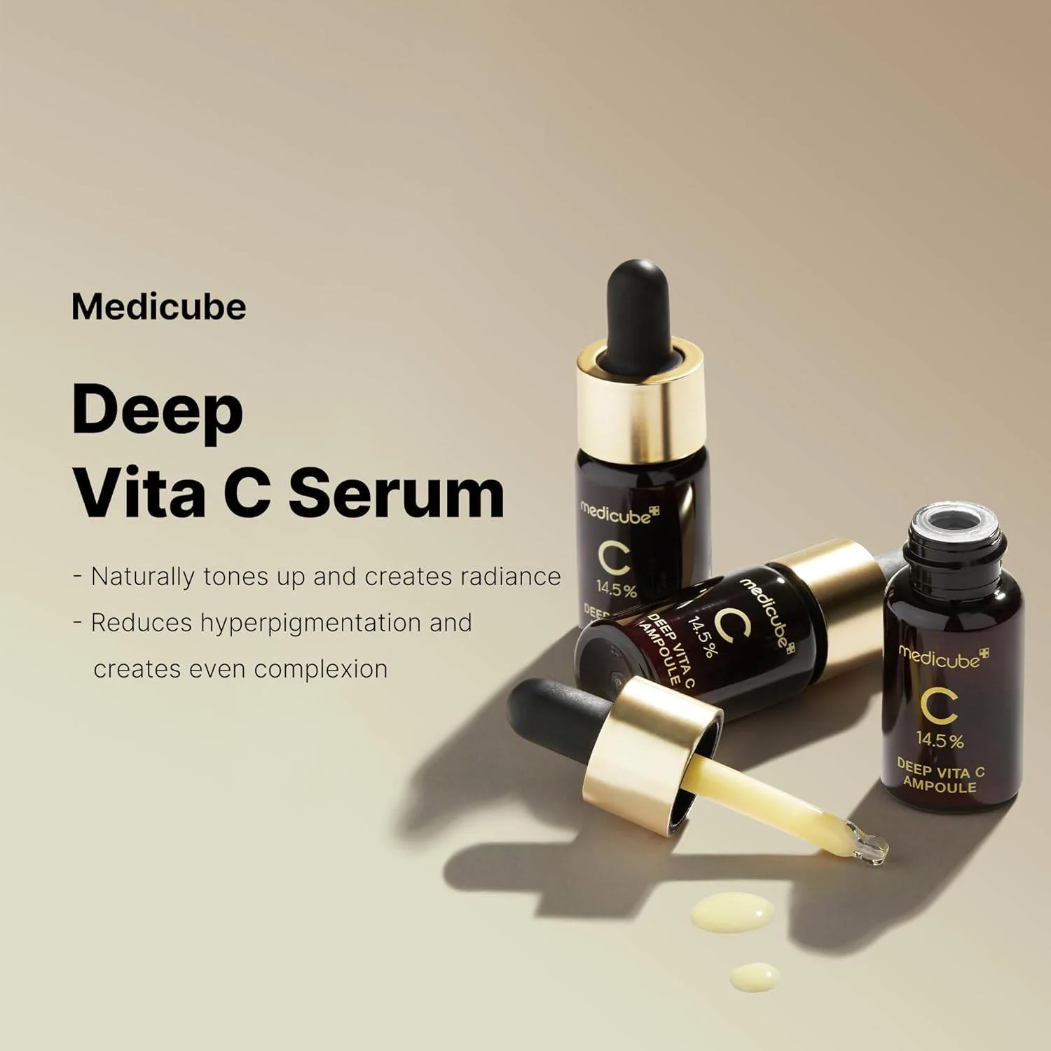 MEDICUBE Deep Vita C Ampoule 2.0, 3x10g - Image 4