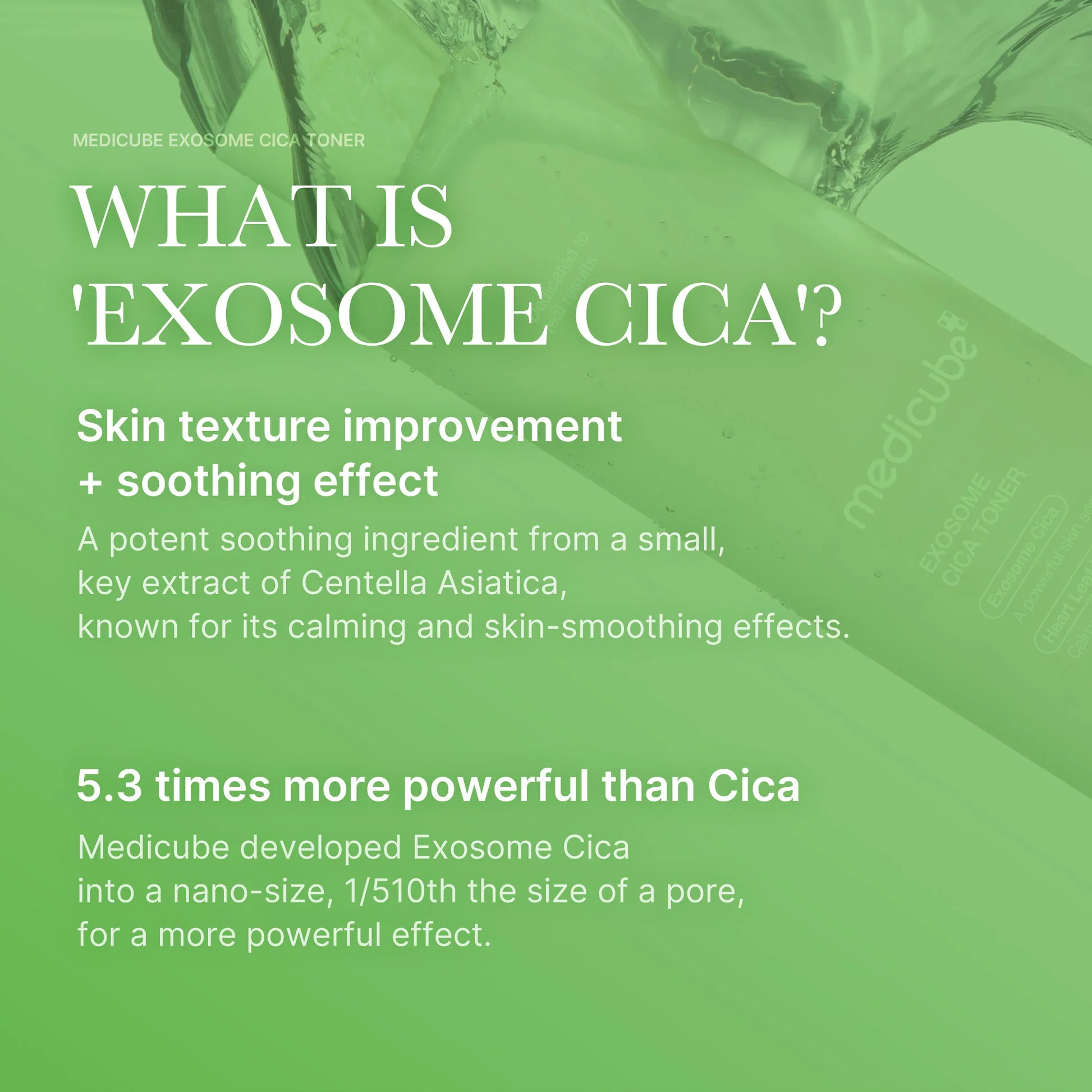 MEDICUBE Exosome Cica Toner 210mL - Image 5
