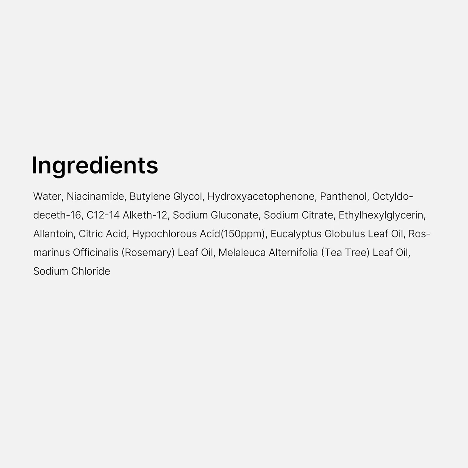 MEDICUBE Hypochlorous Acid Daily Facial Spray 125mL - Image 8