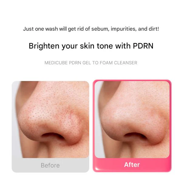 MEDICUBE PDRN Hydrating Gel Clenaser 200mL - Image 4