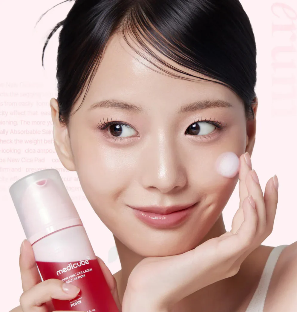 MEDICUBE PDRN Pink Collagen Bubble Serum 95mL - Image 4