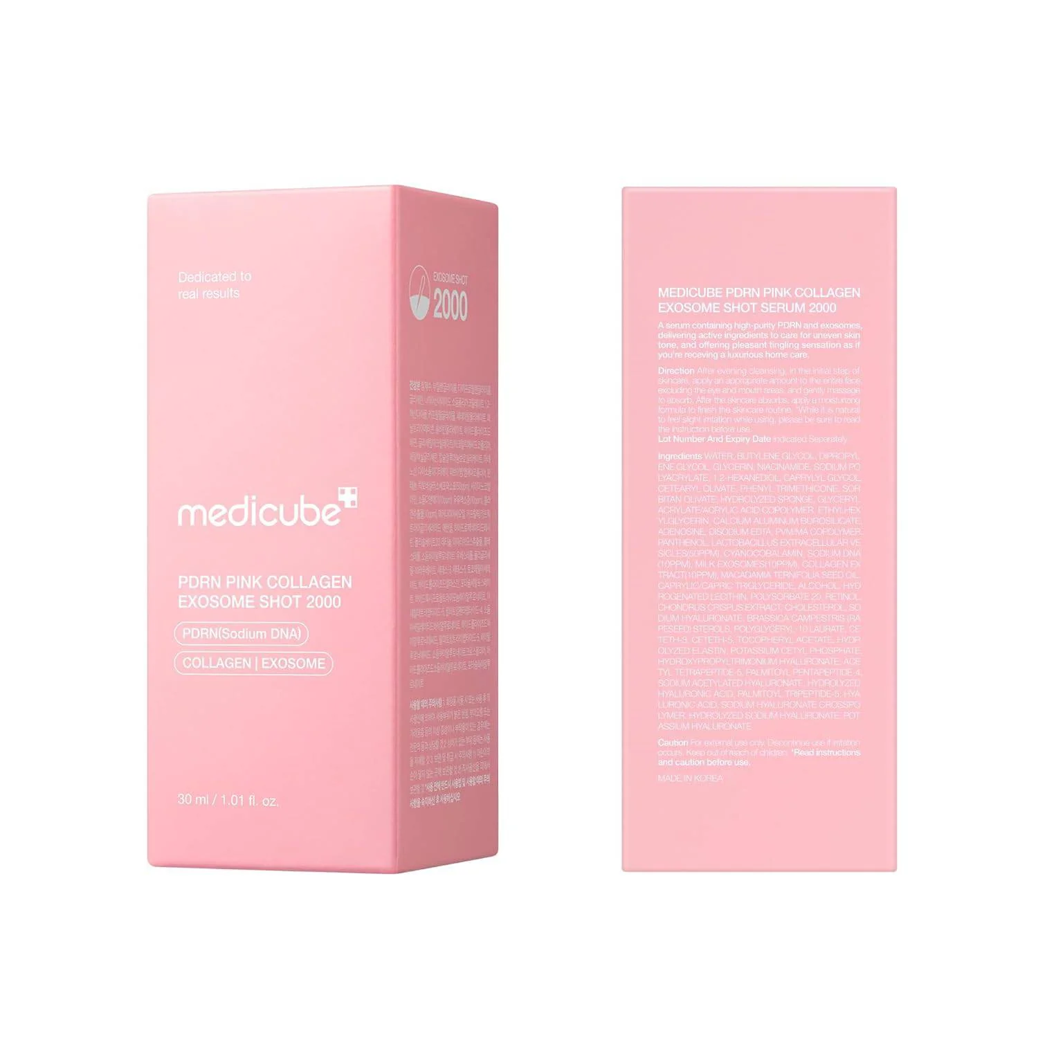 MEDICUBE PDRN Pink Collegen Exosome Shot Serum 2000 30mL - Image 8