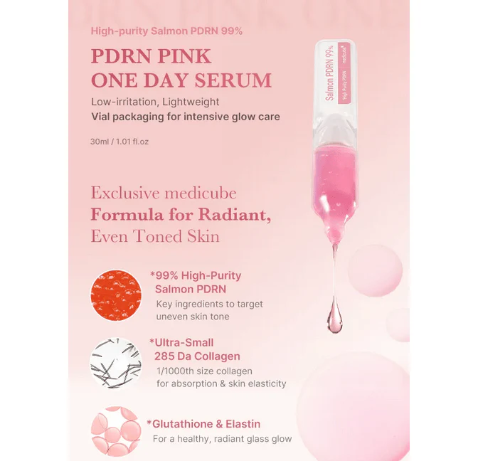 MEDICUBE PDRN Pink One Day Serum (Set of 10) - Image 4