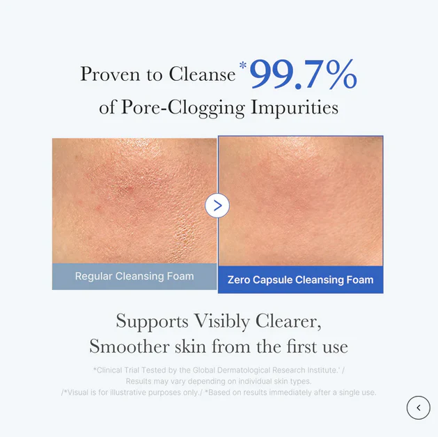 MEDICUBE Zero Pore Clearing Capsule Cleansing Foam 120g - Image 4