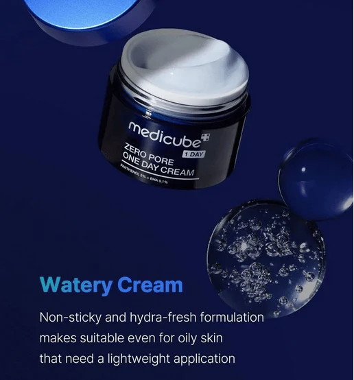 MEDICUBE Zero Pore One Day Cream 50mL - Image 16